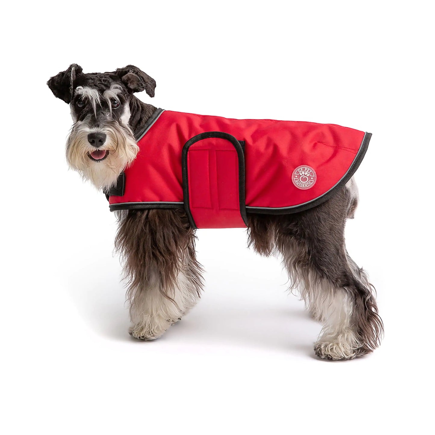 Red Blanket Jacket for Dogs