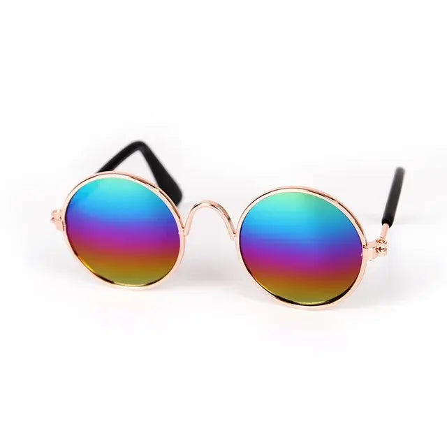 Vintage Round Pet Sunglasses