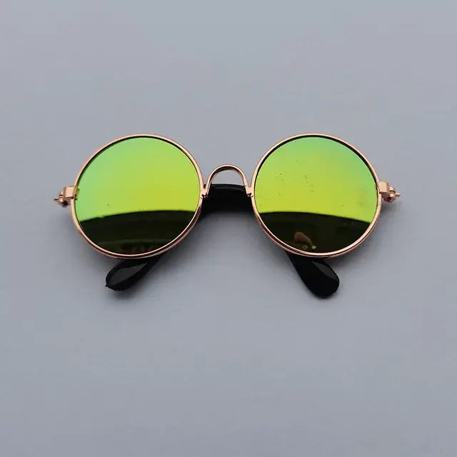 Vintage Round Pet Sunglasses