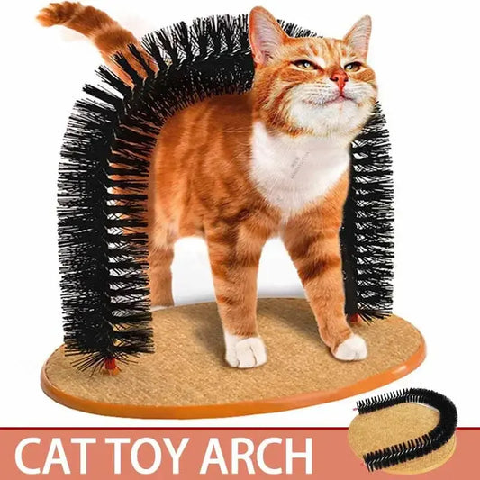Cat Toy Arch: Self-Grooming and Scratching Pad